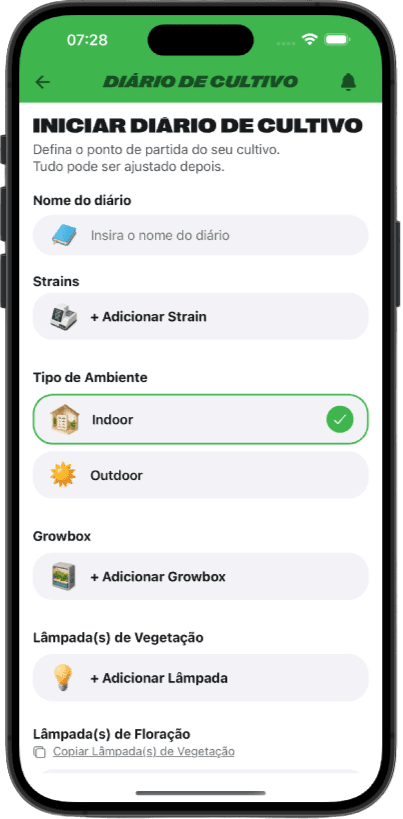 Todo histórico sólido começa com um setup bem definido